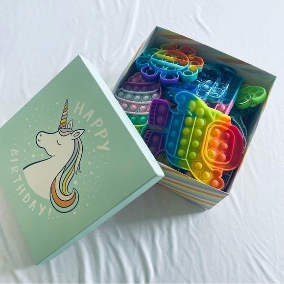 4lb Lot of Mixed Fidget Toys – Push Bubble, Sensory Stress Relief Fun - Picture 10 of 11